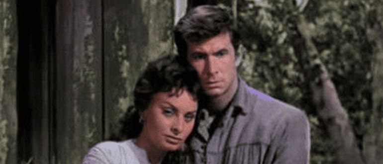 Любовь под вязами (Desire Under the Elms), 1958 г. (кадр из фильма).