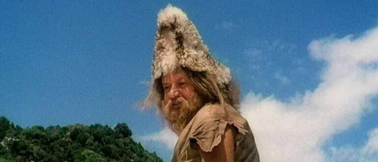 Синьор Робинзон» (Il signor Robinson) 1976 г. (кадр из фильма).