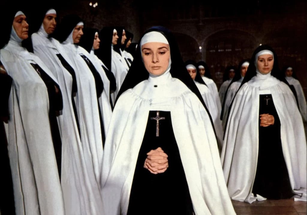 История монахини (The Nun's Story), 1959 г. (кадр из фильма). 1