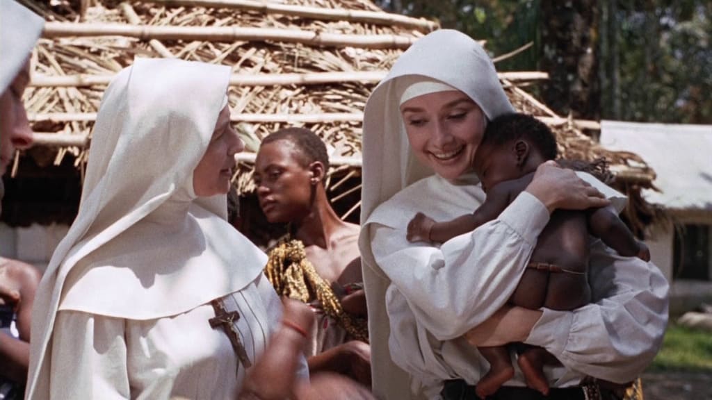 История монахини (The Nun's Story), 1959 г. (кадр из фильма). 3
