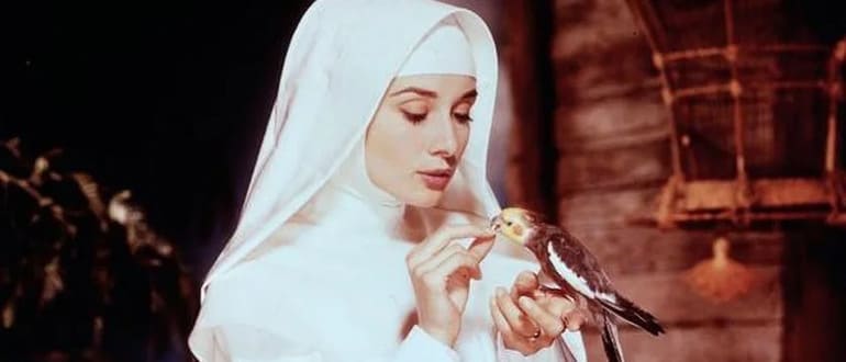 История монахини (The Nun's Story), 1959 г. (кадр из фильма).