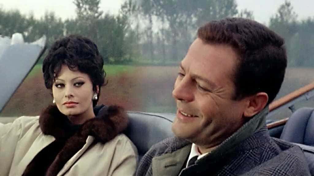 Вчера сегодня завтра (Ieri, oggi, domani) 1963 г. (кадр из фильма). 1