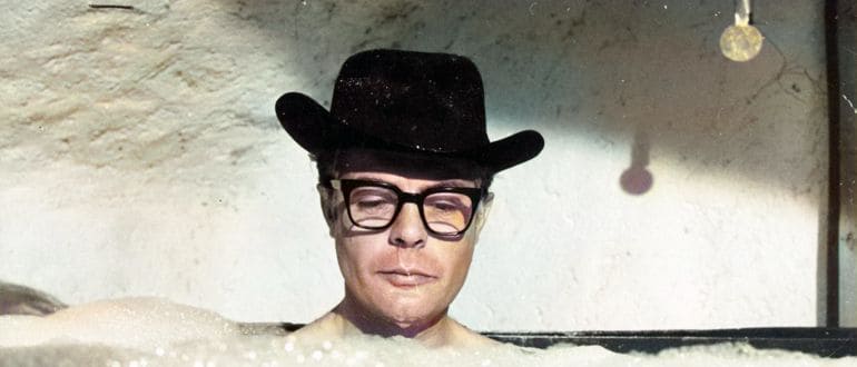 Восемь с половиной (8½) 1963 г. (кадр из фильма).