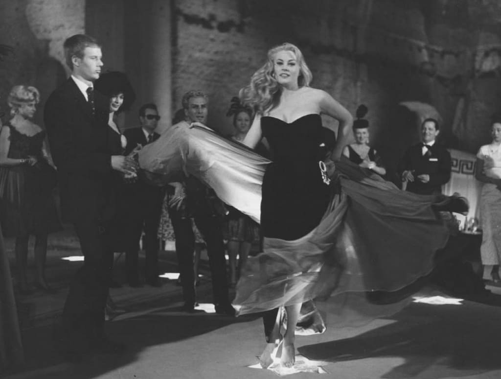 Сладкая жизнь (La dolce vita) 1960 г. (кадр из фильма). 3