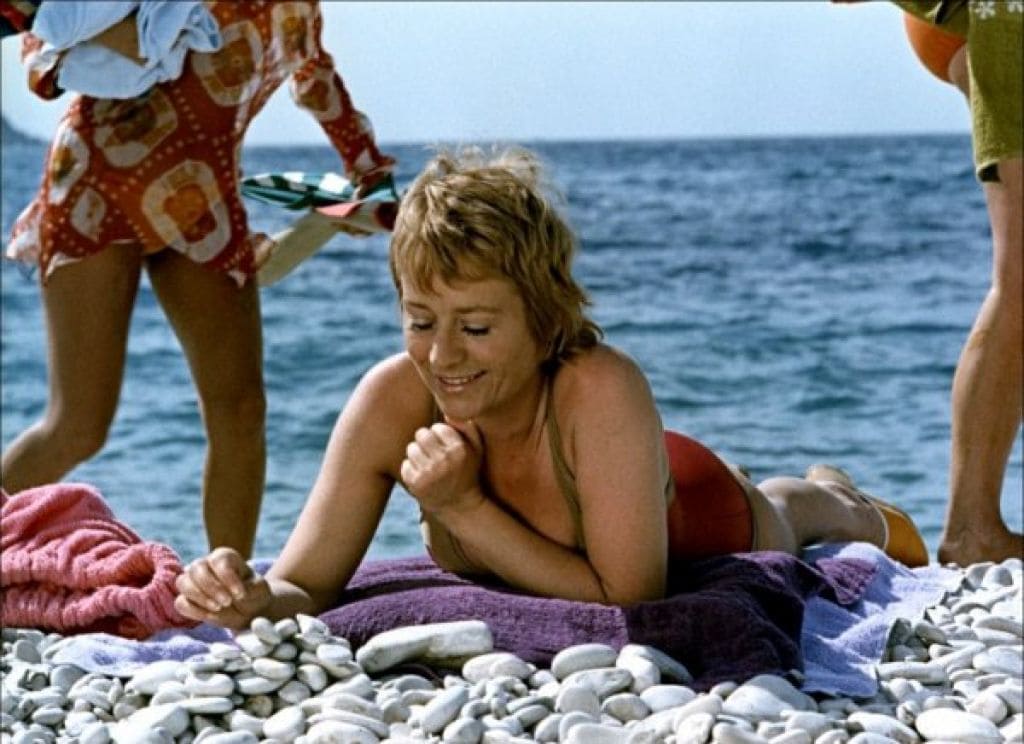 Старая дева (La vieille fille) 1972 г. (кадр из фильма). 2