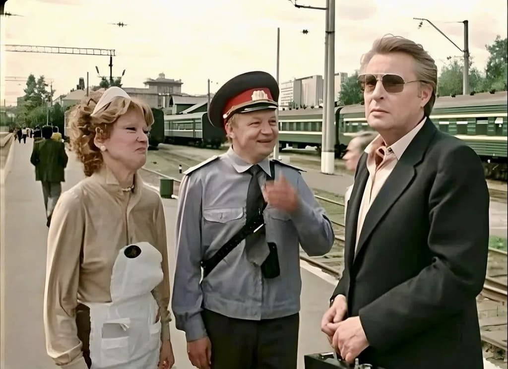 Вокзал для двоих 1982 г. (кадр из фильма). 1